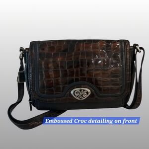 Brighton Eve Delight Organizer Crossbody Shoulder Bag Purse. EUC!